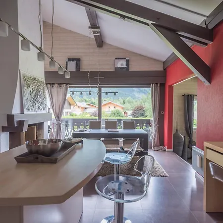 Apartamento Duplex 6 Pers, Animaux Admis, Parking, Vue Mont Blanc - Fr-1-517-11 *